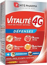Detalle de Forté Pharma Vitalité 4G Défenses — énergie et défenses 🧪