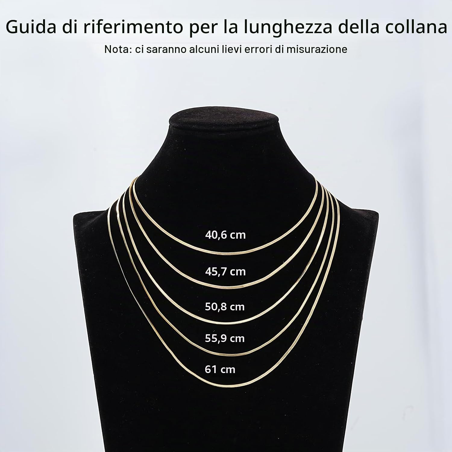 Thumbnail 4 de Collana Esmoly Serpente in Argento 925 2/3 mm – 16–24 pollici, regalo per donna
