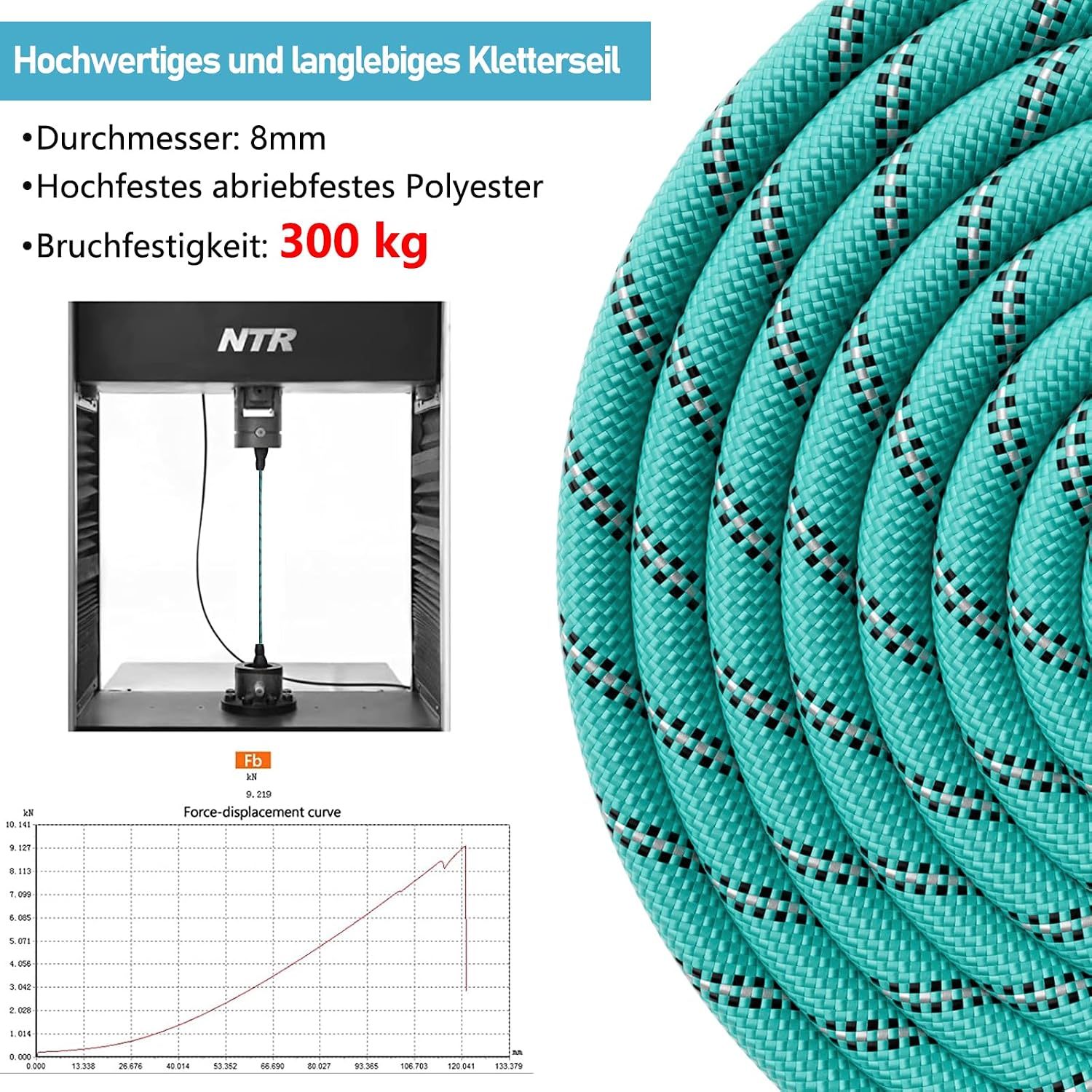 Detalle 1 de Schleppleine für Hunde X XBEN, 25 m