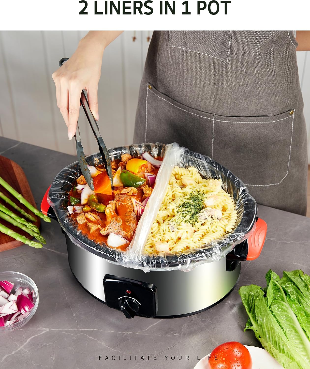 Thumbnail 5 de Syntus Slow Cooker Liners 30 Count 🍲
