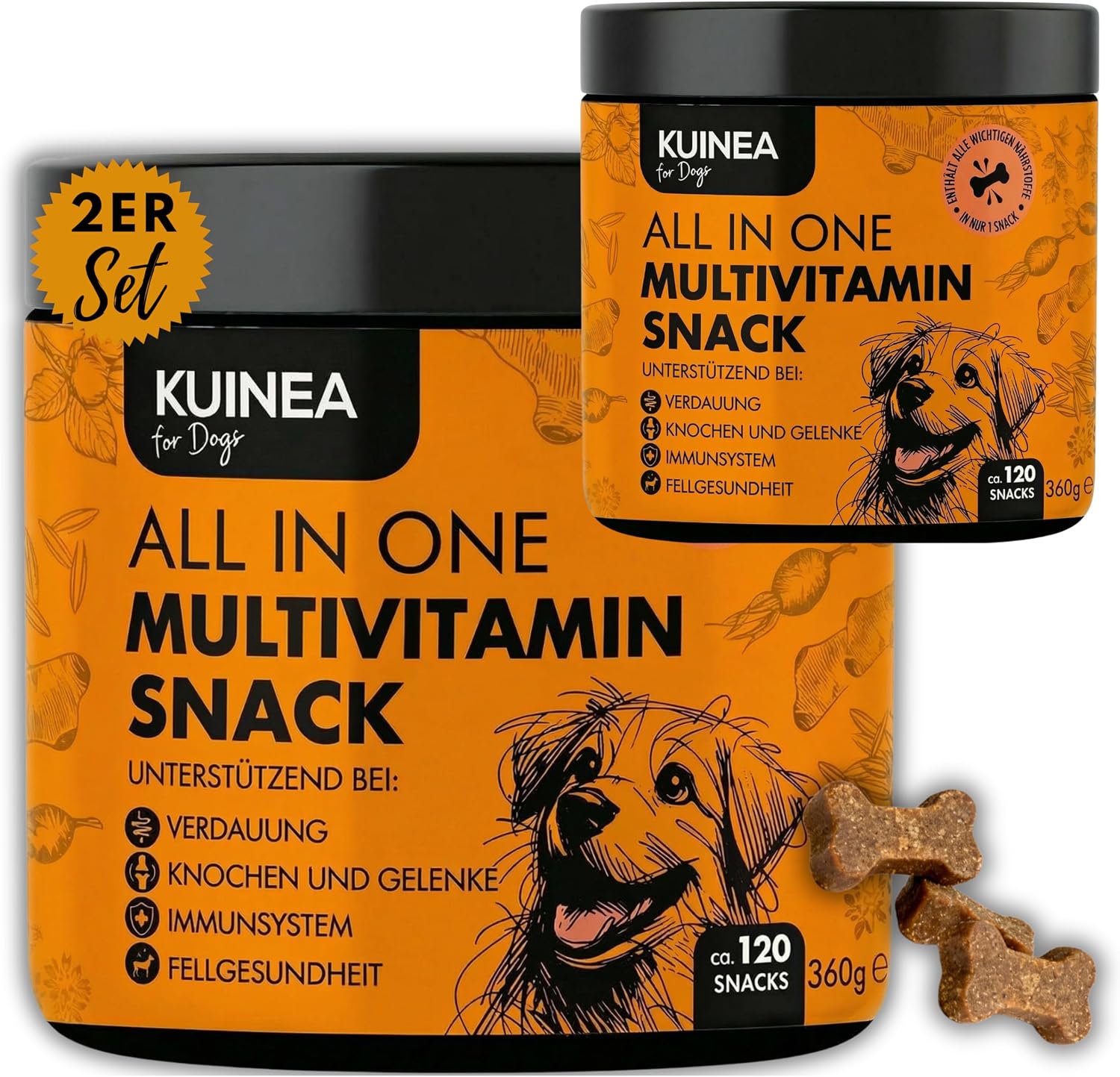 Thumbnail 6 de KUINEA Multivitamin Snack für Hunde 360 g