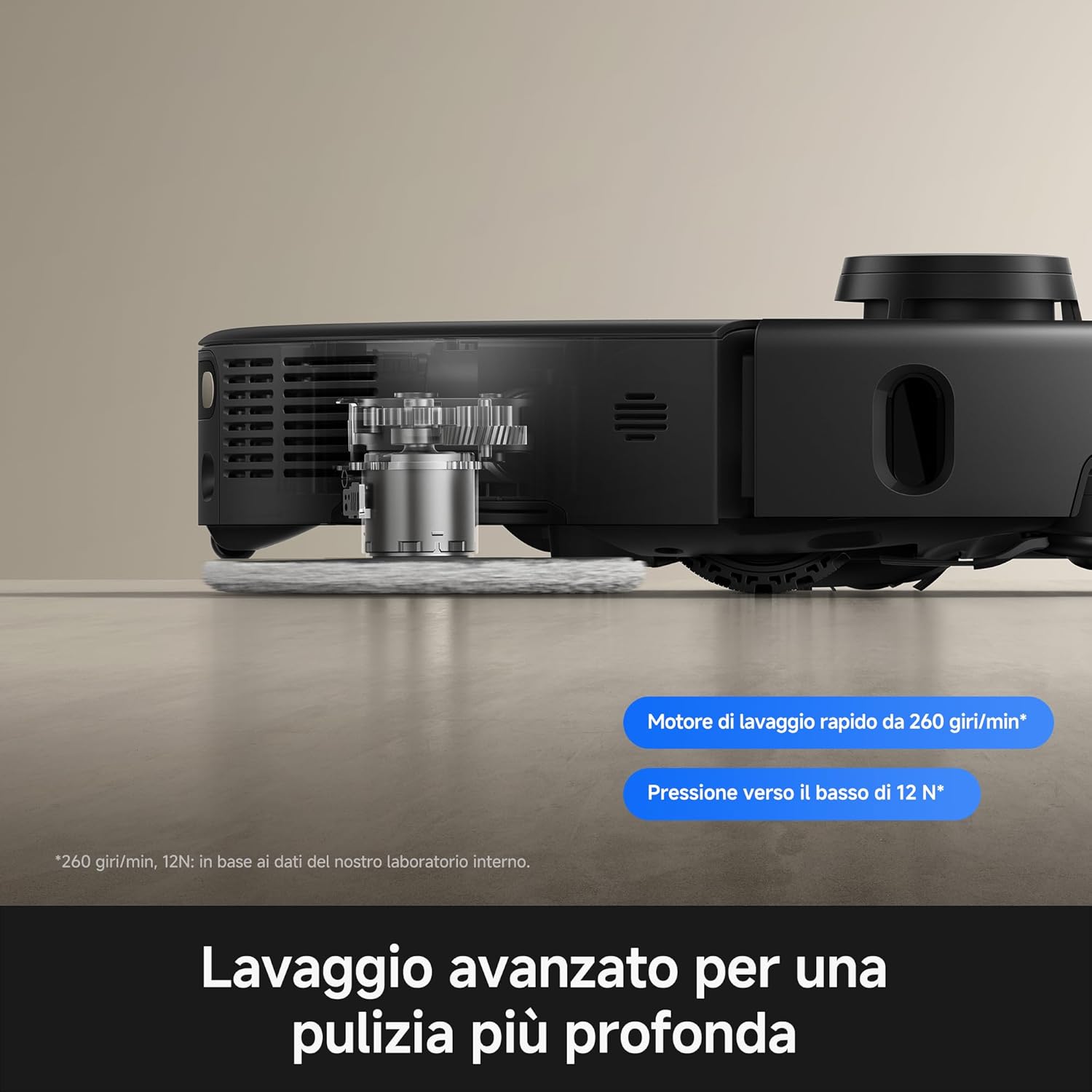 Thumbnail 3 de Mova P70 Pro Ultra robot aspirapolvere con 30.000 Pa, 12 N e mopping automatico