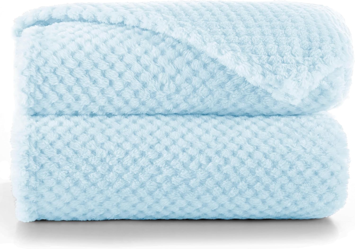 Detalle de DecoKing Couverture Polaire 170 x 210 cm – Plaid Doux en Microfibre, chaud et léger pour lits, canapés et divans