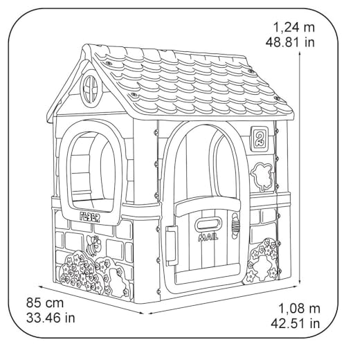 Thumbnail 4 de Famosa FEH15000 Multi-Activity House 6in1 para 3 años