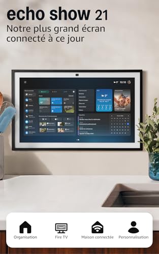 Thumbnail 8 de Amazon Echo Show 21 (Nouvelle génération) – Le plus grand écran connecté 21" avec Fire TV intégré