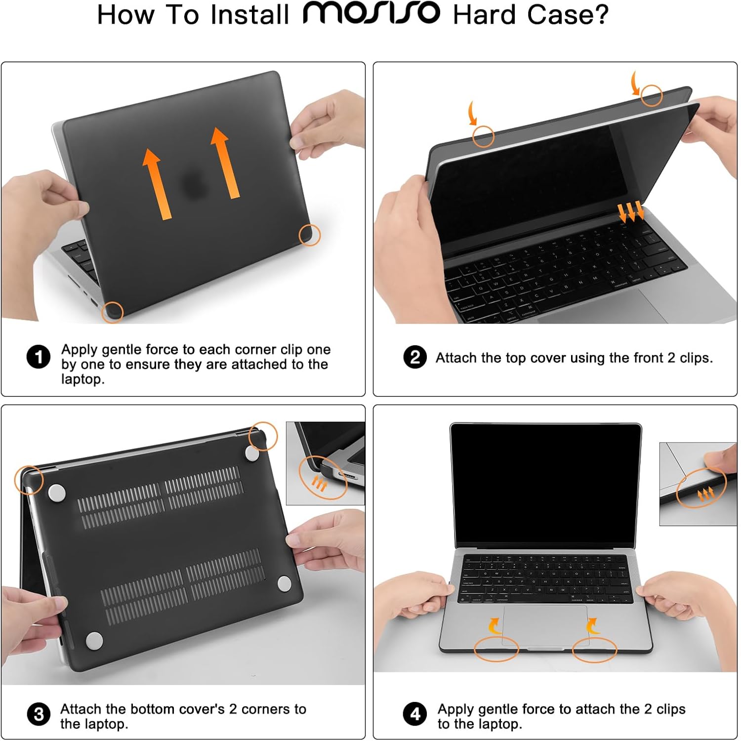 Thumbnail 6 de MOSISO MacBook Pro 14" clear hard shell 14-inch