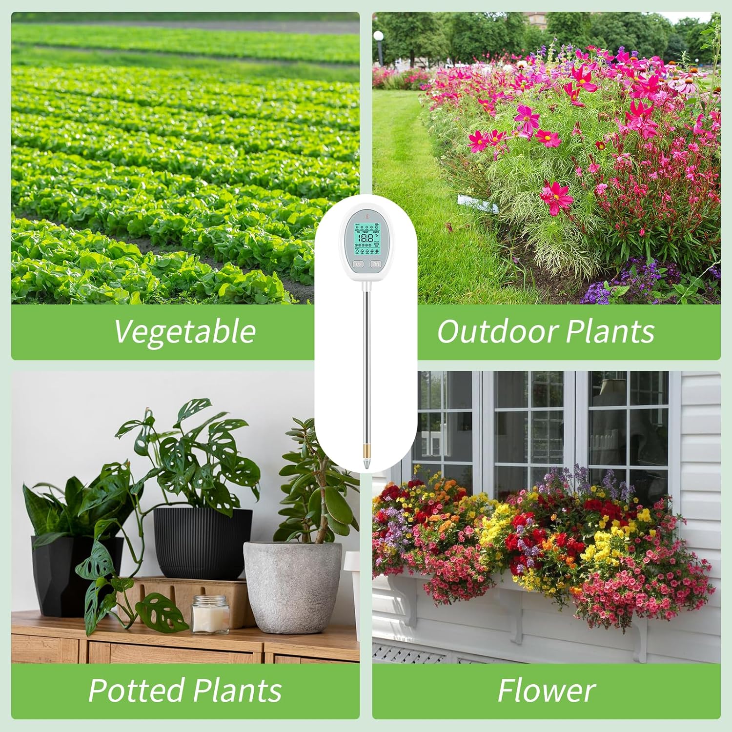 Thumbnail 4 de Landrip Medidor Humedad Plantas 5 en 1 🌱