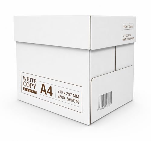 Detalle de Azark Multi-Purpose Printer Paper, 2500 Sheets, White