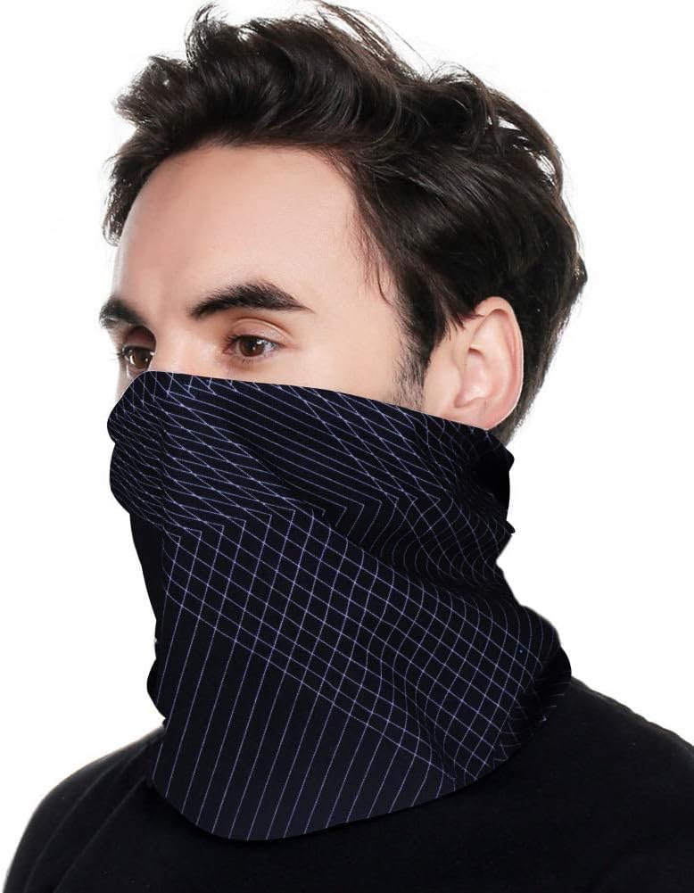Thumbnail 3 de 6er-Set nahtlose Multifunktions-Bandanas (Mikrofaser-Polyester) – elastische Schlauchschals für Yoga, Laufen & mehr