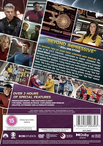 Thumbnail 2 de Star Trek: Strange New Worlds - Season 2 [DVD] review and verdict