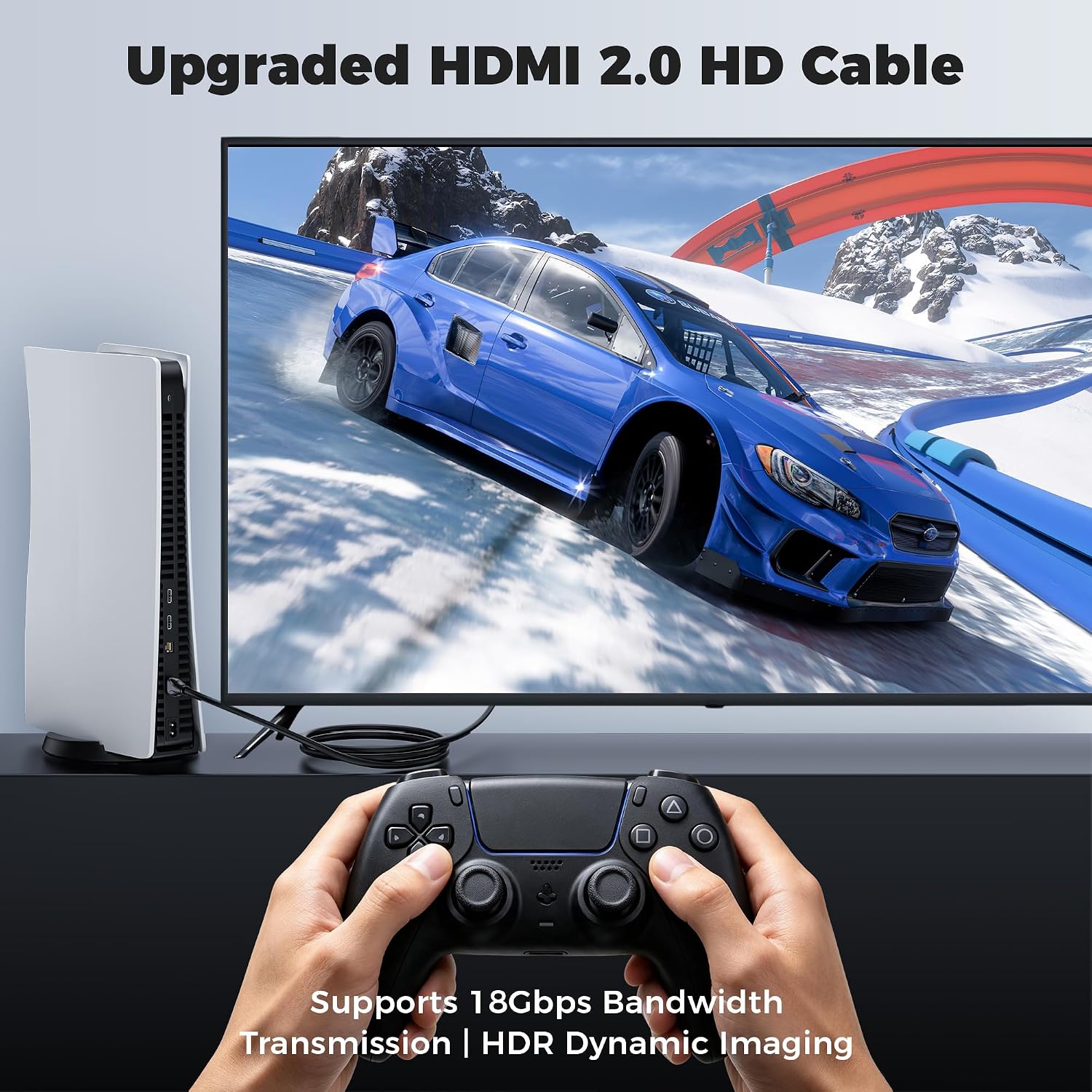 Thumbnail 4 de kanmis 4K HDMI Cable 75ft — High Speed HDMI 2.0 Cable with Gold Plated Connectors