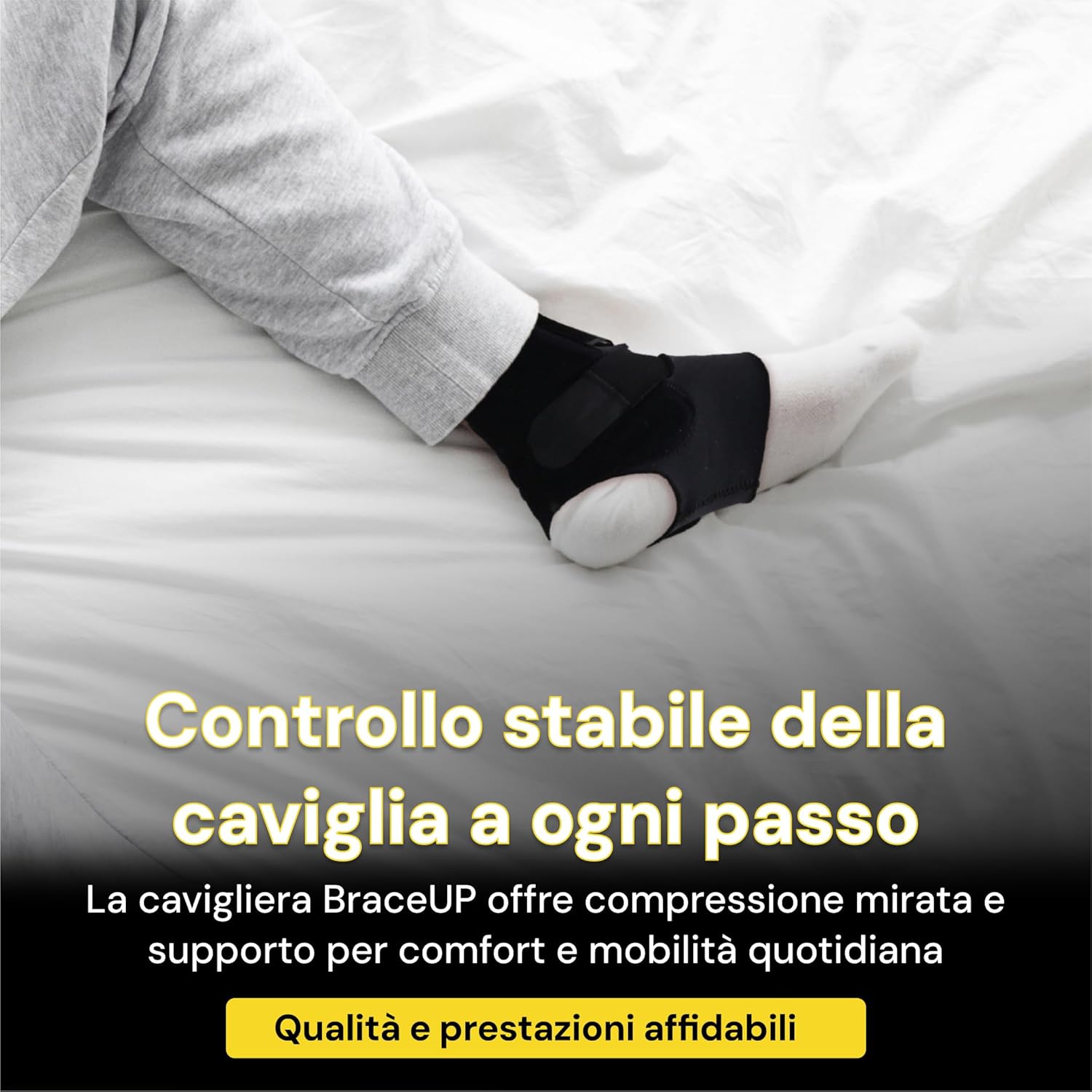 Thumbnail 6 de BraceUP Cavigliera ortopedica per uomo e donna: tutore per stabilità e dolore al piede