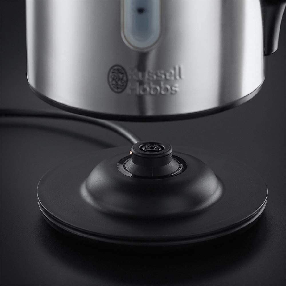 Thumbnail 2 de Russell Hobbs Brushed Stainless Steel Electric Kettle 1.7L (20460) — Quiet, Fast Boil and Easy Maintenance