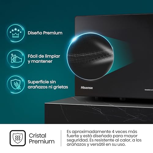 Thumbnail 4 de Hisense H23MOBSD1H microondas digital con grill de 23 L y 800 W