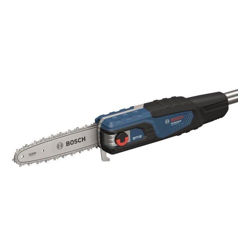 Detalle de Sierra de poda Bosch Professional GKE 18V-25T: pértiga extensible para alcance y precisión