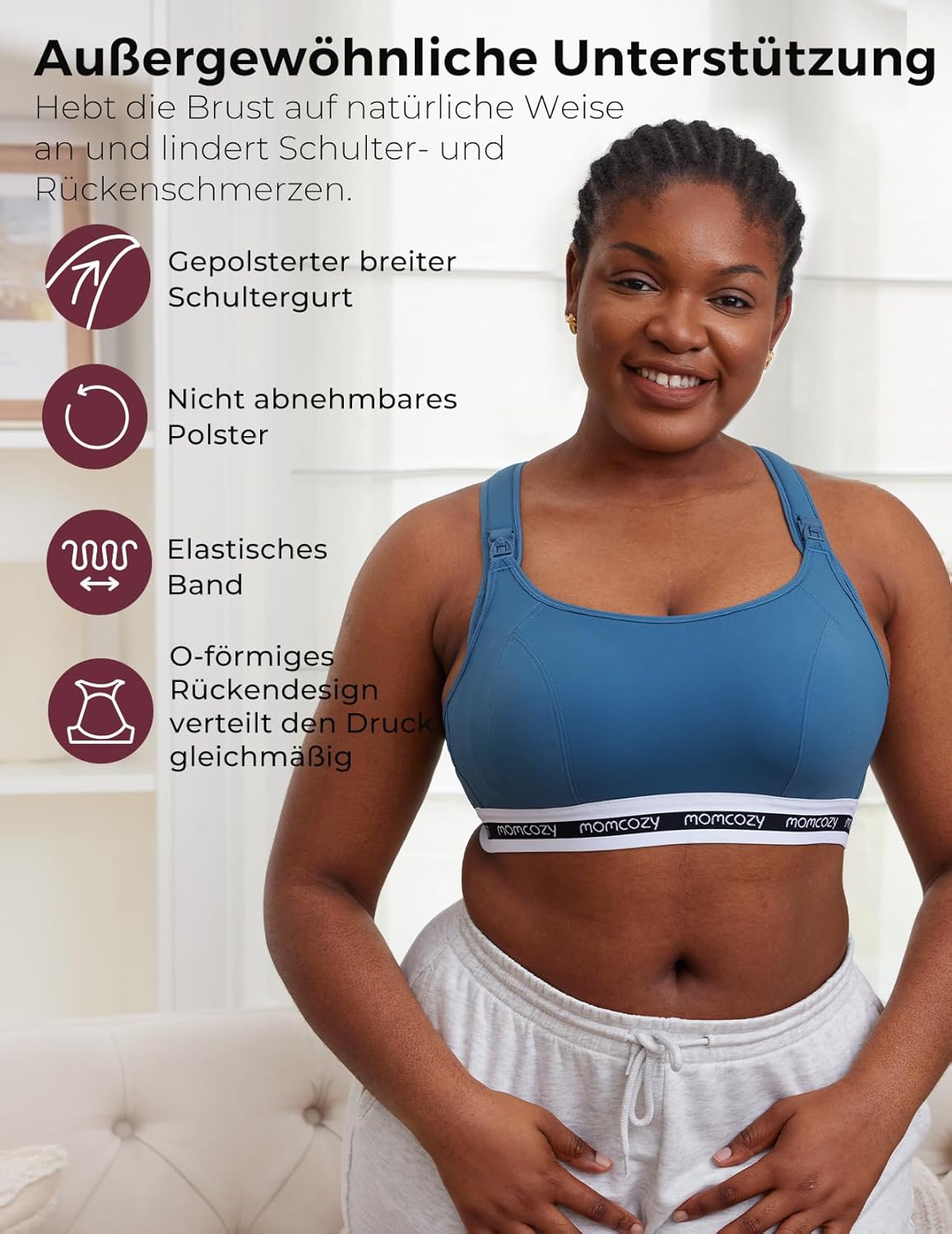 Thumbnail 1 de momcozy FB011 Stillbrüste Sport