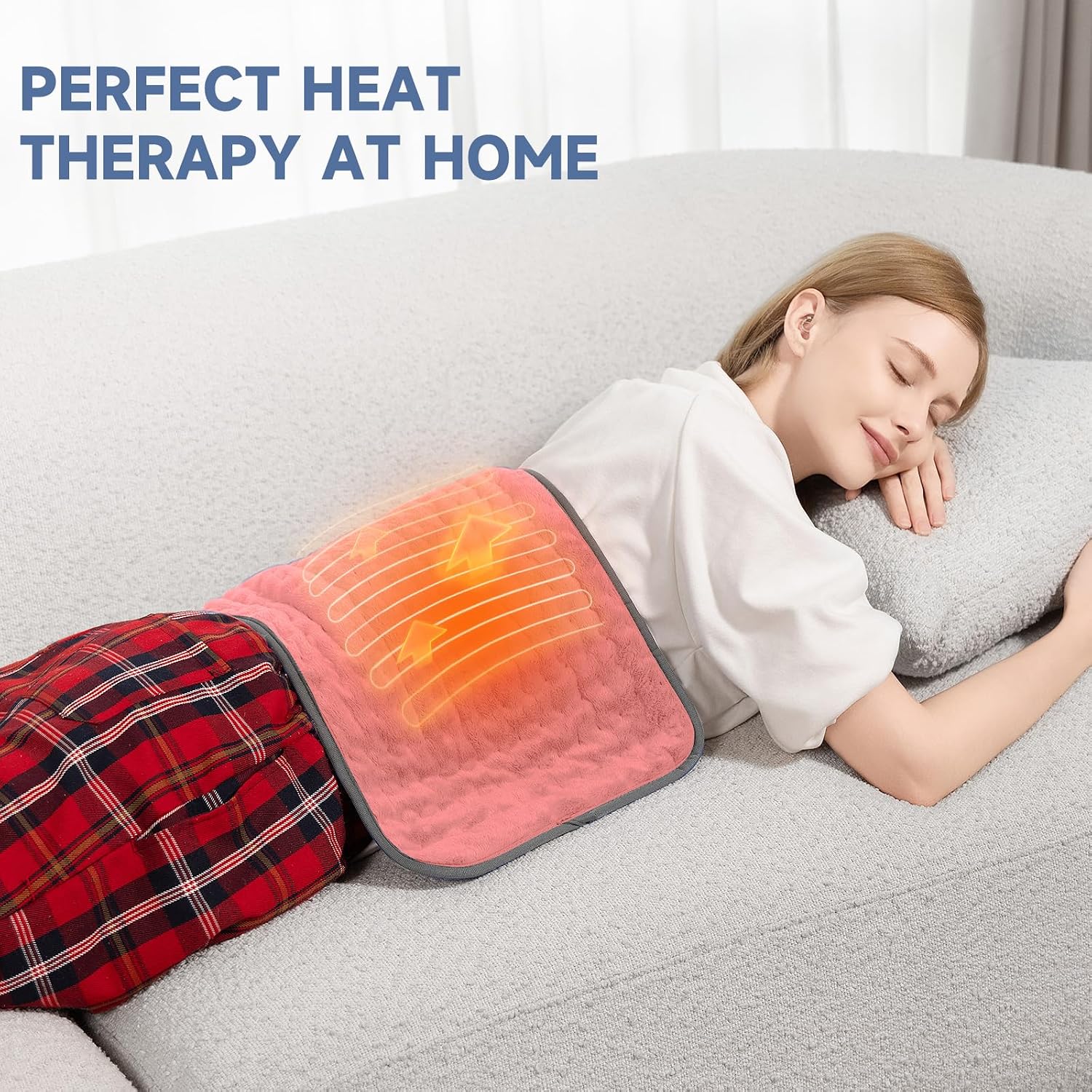 Detalle de Portable Heating Pad with 6 Heat Levels