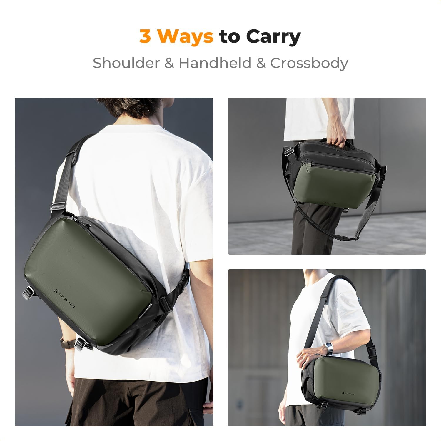 Thumbnail 6 de K&F CONCEPT Camera Sling Bag for DSLR and Lenses
