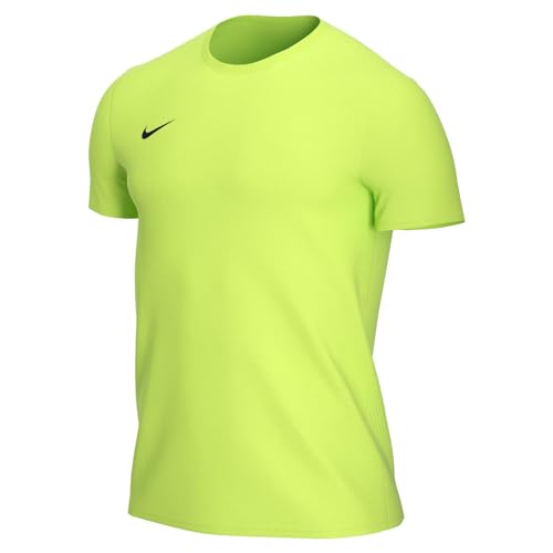 Detalle de Nike M NK Dry Park VII Jsy SS camiseta de fútbol de manga corta para hombre, amarillo Volt/Black