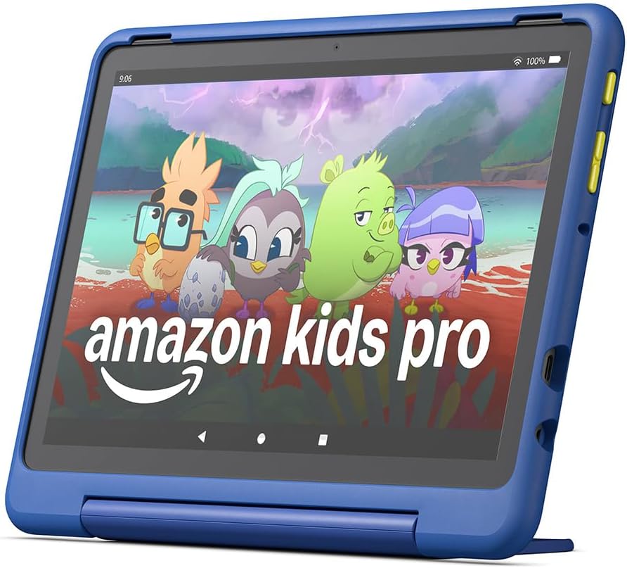 Detalle 2 de Fire HD 10 Kids Pro-Tablet (2023) mit Kindersicherung, 10,1"-Display und 32 GB – Sternennebel-Design