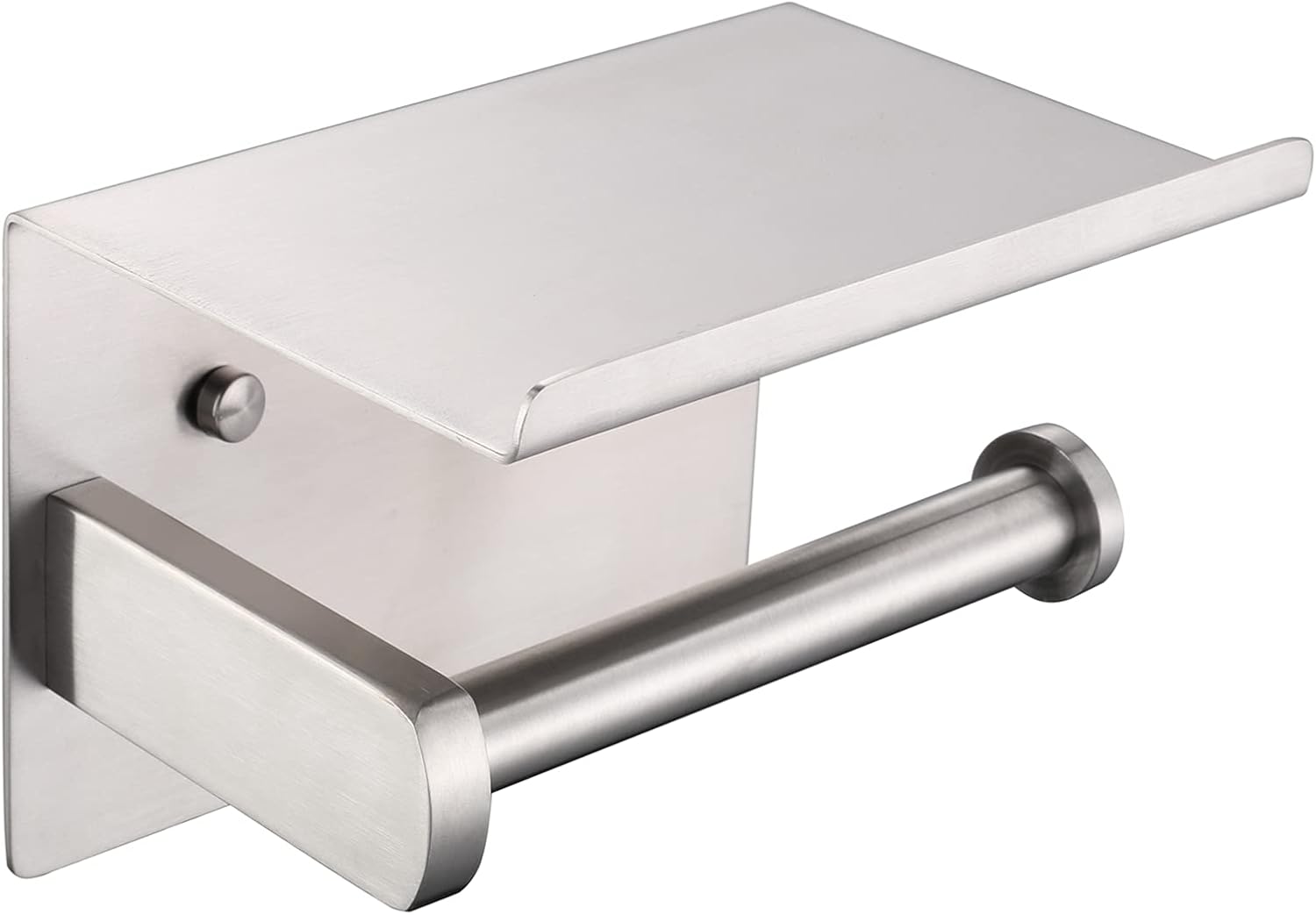 HomeHeng F928-03D porte-papier inox avec tablette