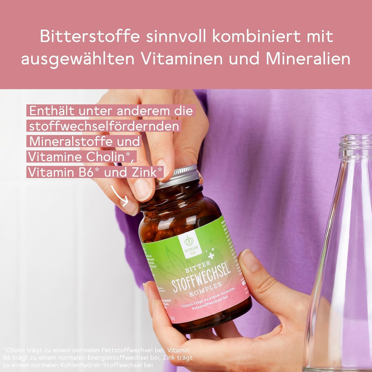Detalle de BitterLiebe Bitter Stoffwechsel 90 Kapseln 💊