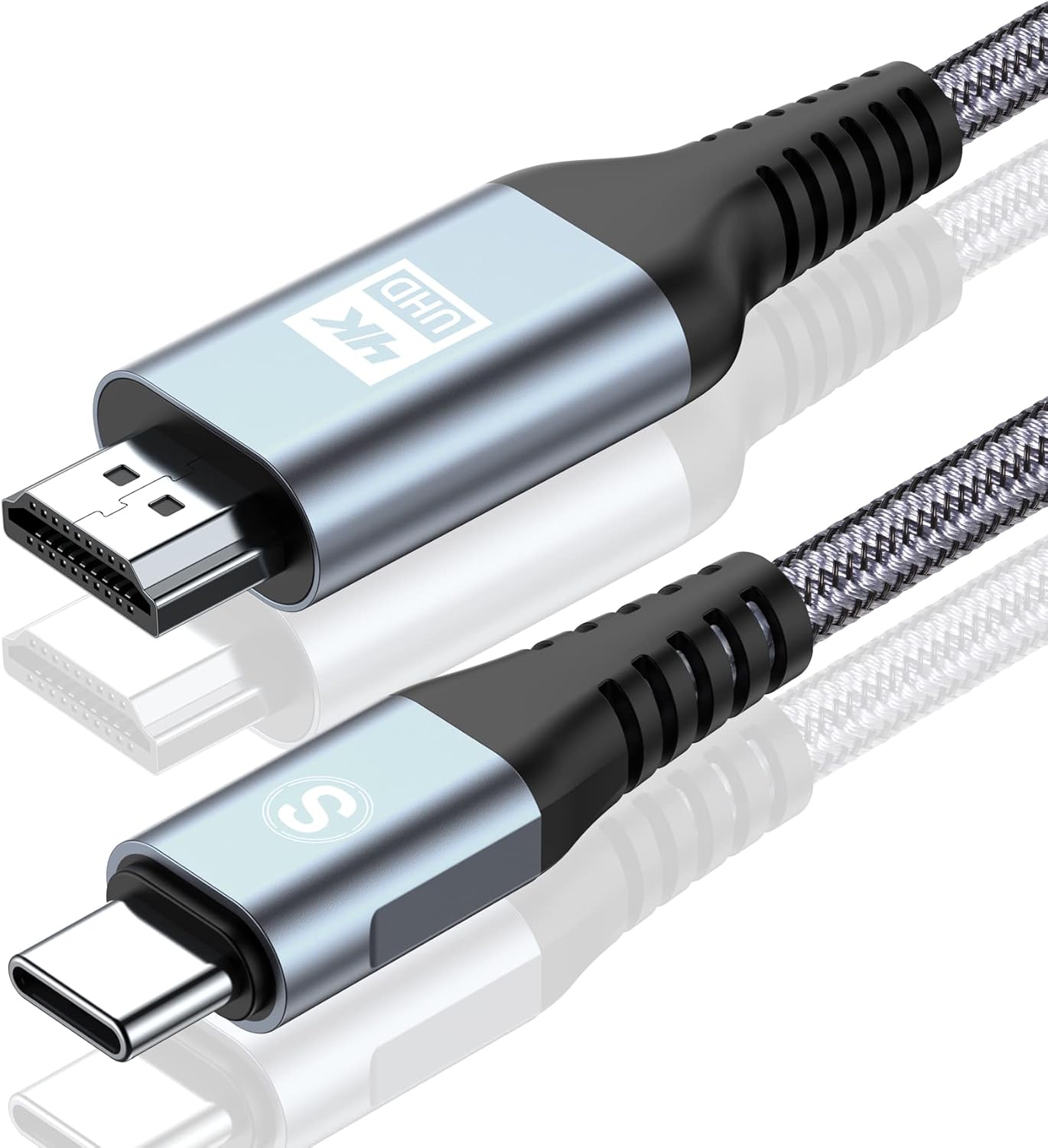 Detalle de sweguard USB C auf HDMI Kabel 4K 2M
