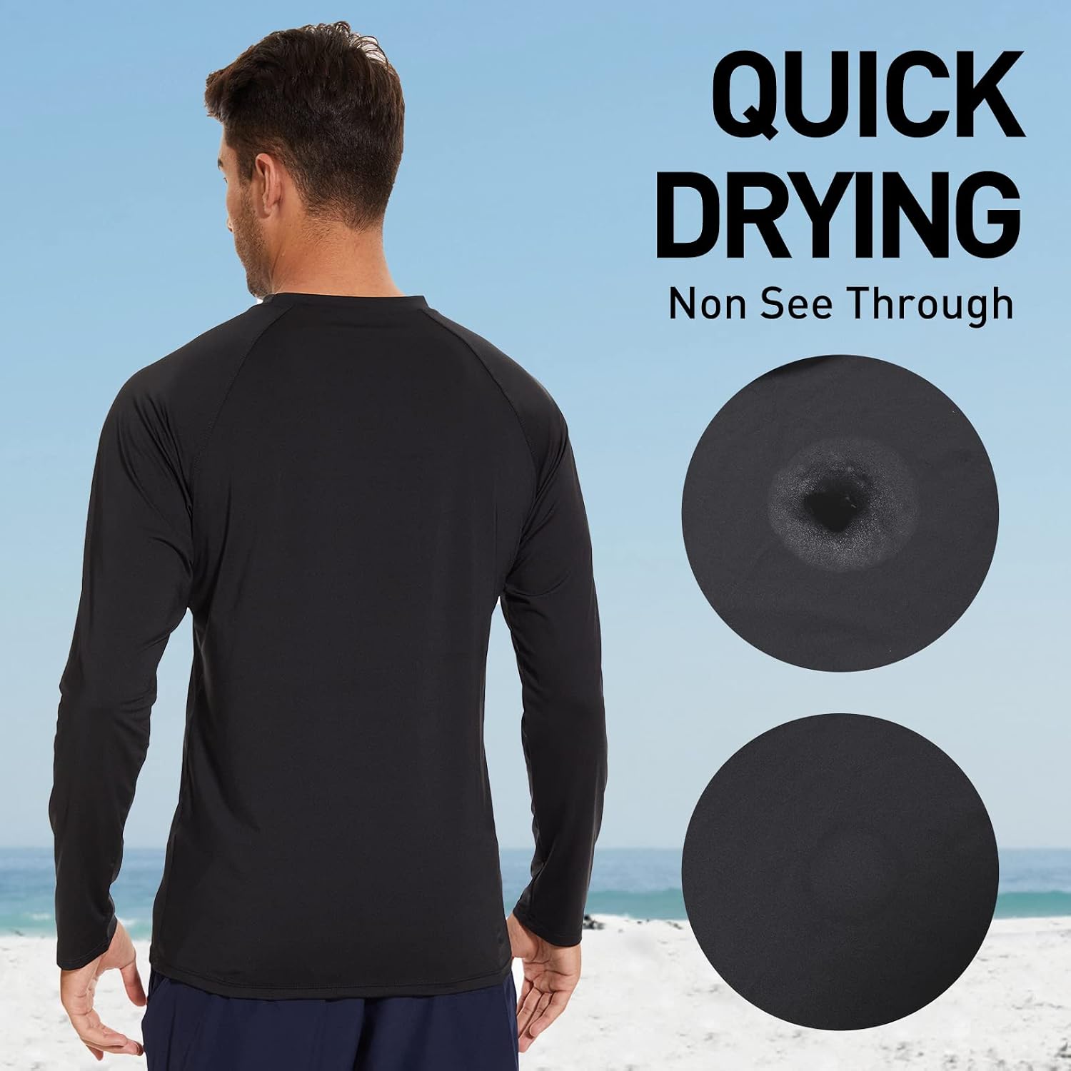 Detalle 2 de Arcweg Rashguard Mare Uomo UPF 50+