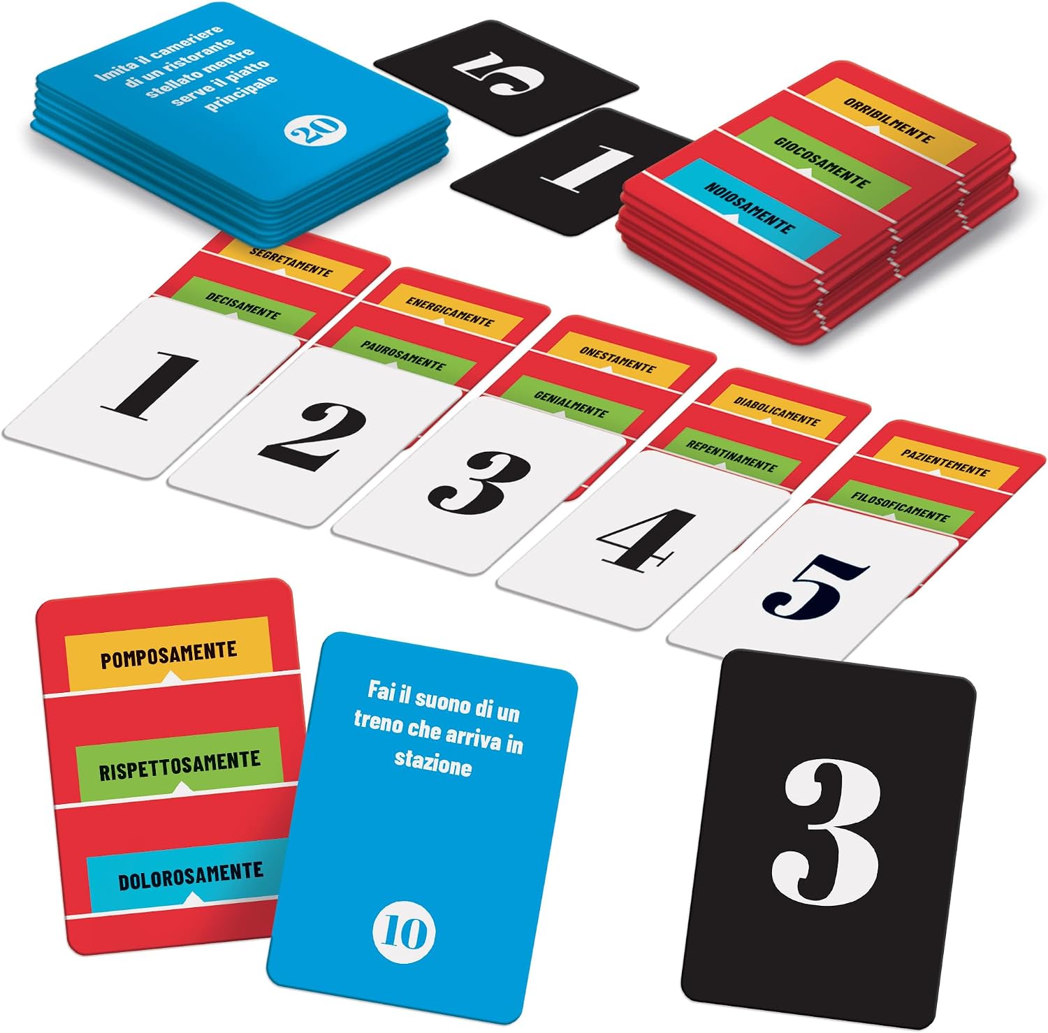 Thumbnail 4 de Ludic - Teatralmente: Il Gioco di Carte per Espressività e Risata in Famiglia