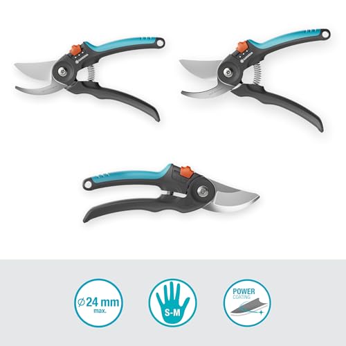 Thumbnail 6 de Gardena PremiumCut Flex Gartenschere – Bypass-Schnitt, 24 mm, ergonomische Griffe, PowerCoating