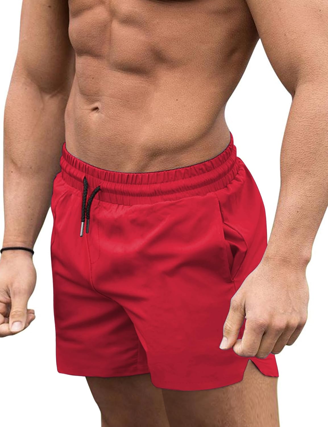 Detalle de COOFANDY Men’s Quick-Dry Swim Trunks: A Practical Look at the Board Shorts