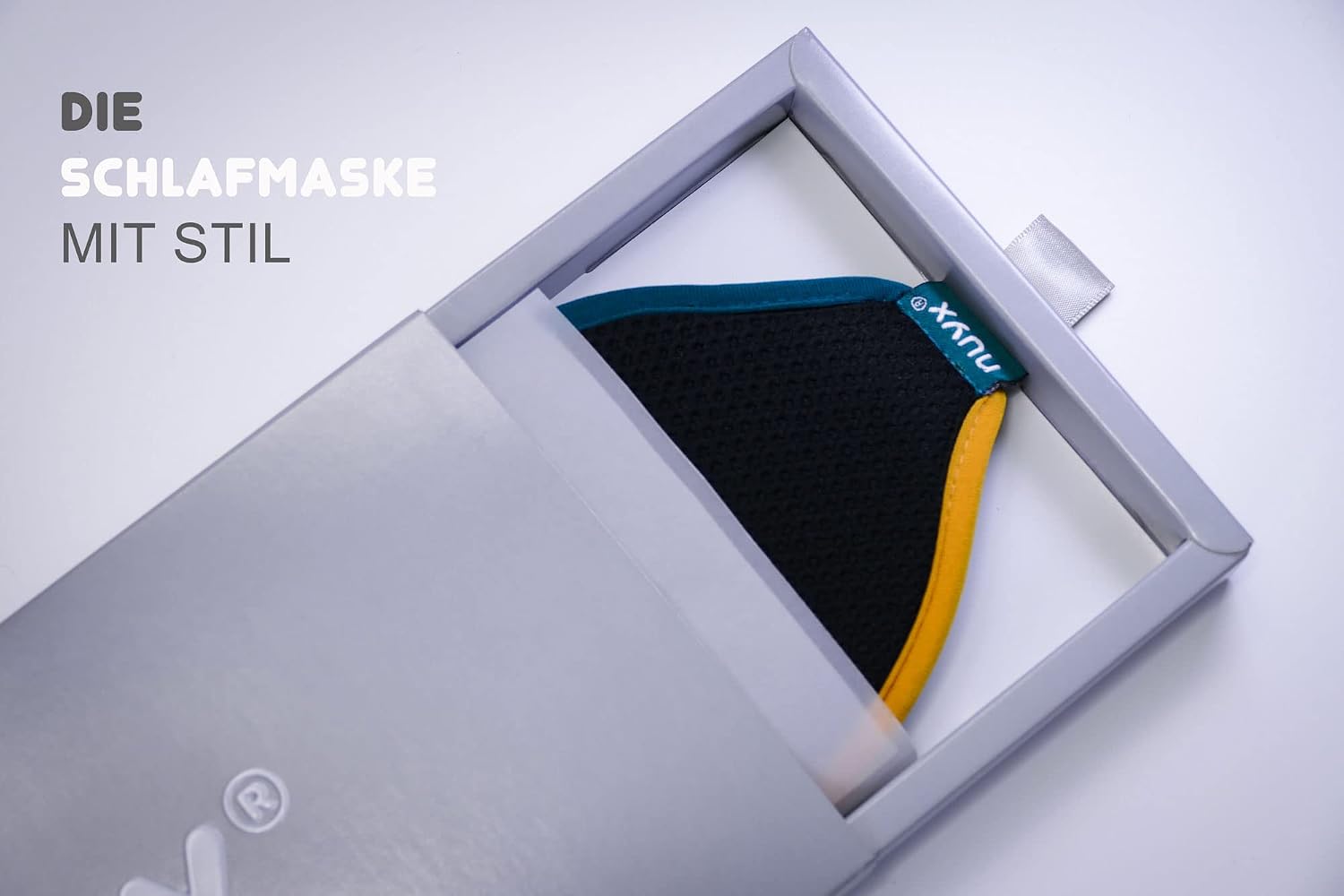Thumbnail 1 de NUYX Maschera per il sonno 3D con memory foam e oscuranti | occhi senza pressione, nero eclipse