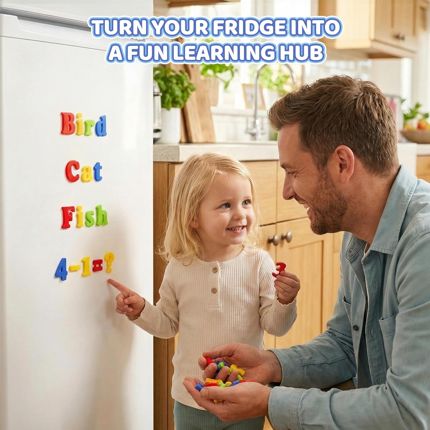 Detalle de LovesTown Magnetic Letters and Numbers 104-Piece Set