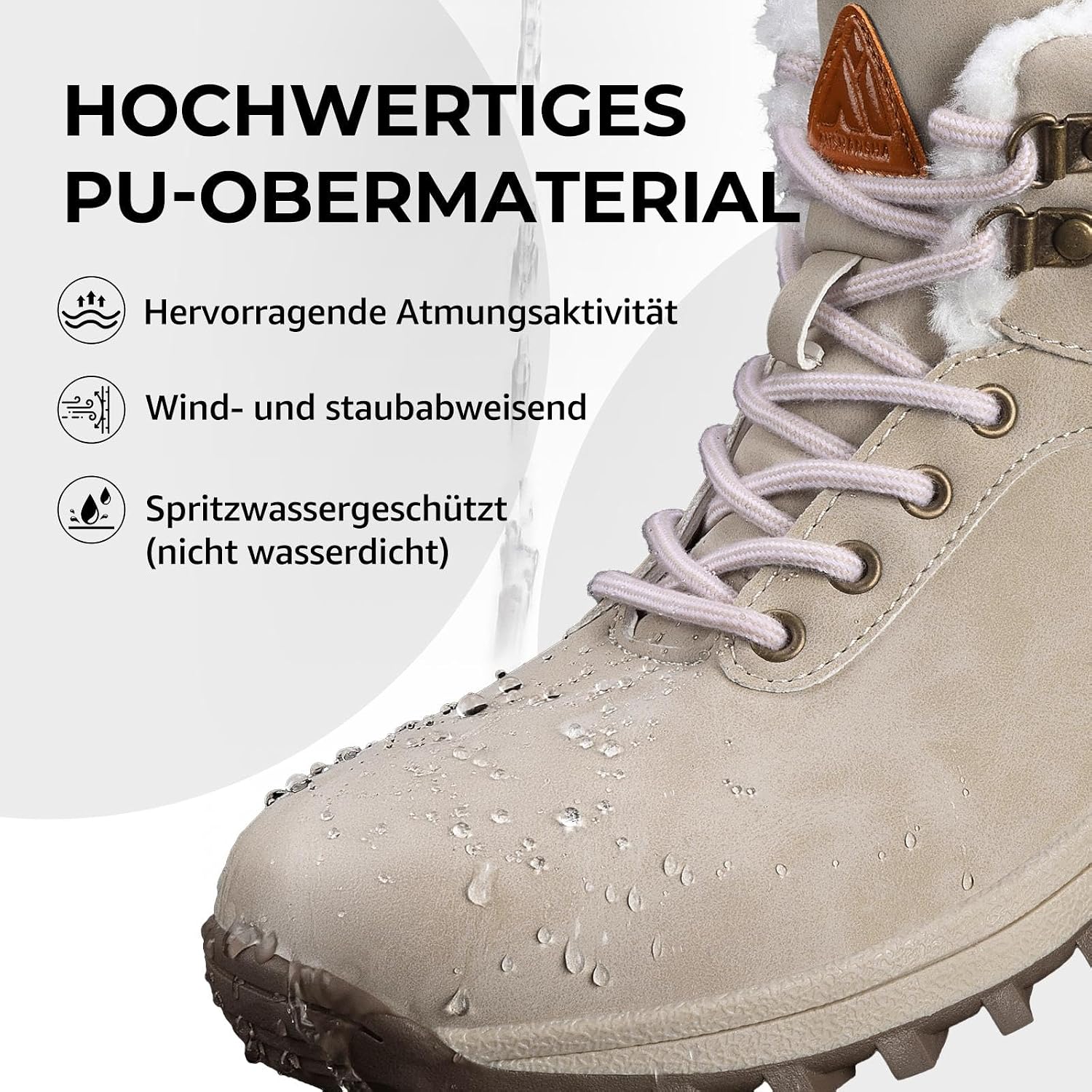 Thumbnail 3 de Mishansha Botas Invierno Impermeables Unisex 36–48