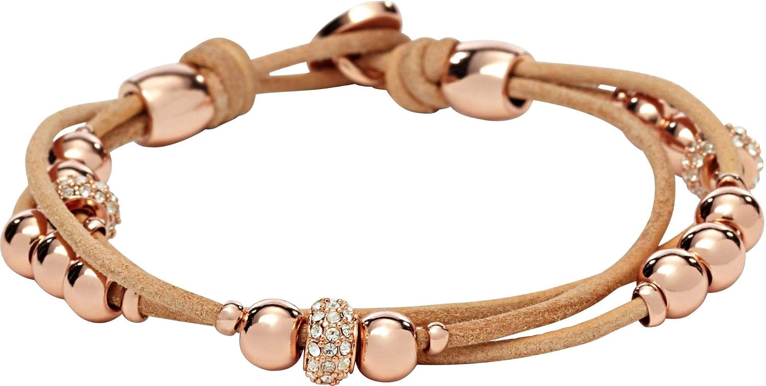 Thumbnail 3 de Fossil Bracciale in vera pelle 19 cm