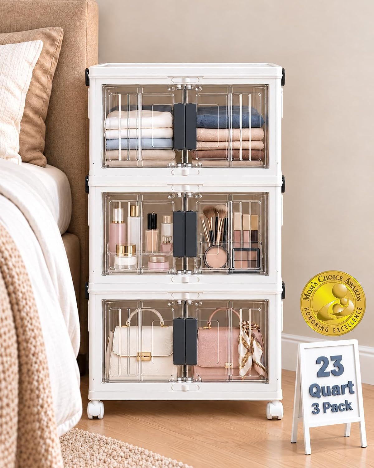 OlarHike Storage Bins 23-Quart