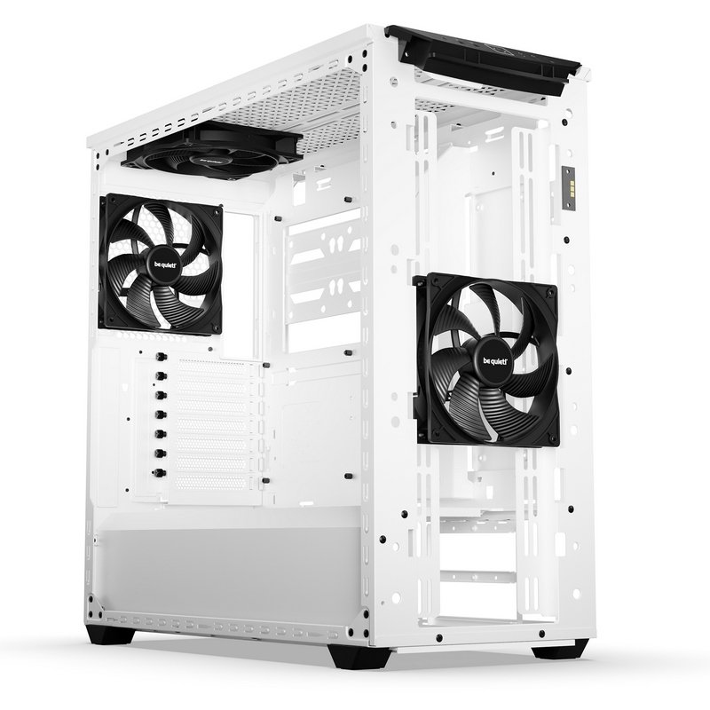 Detalle 2 de be-quiet! Shadow Base 800 DX White ARGB USB 3.2 cristal templado (Midi Tower)