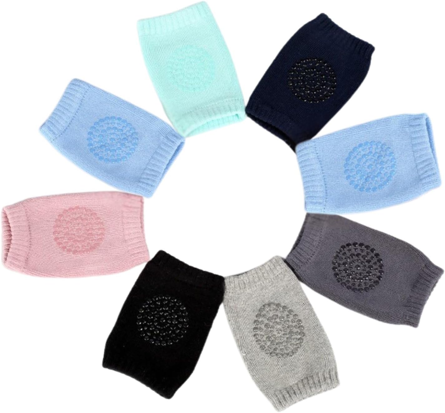 Thumbnail 2 de PandaEar 6 Pairs Baby Crawling Knee Pads