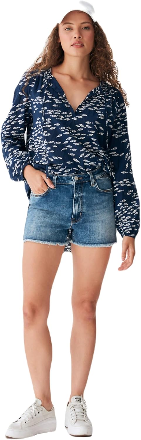 Thumbnail 6 de LTB Carola Shorts en Jean Femme – Denim polyvalent et confortable