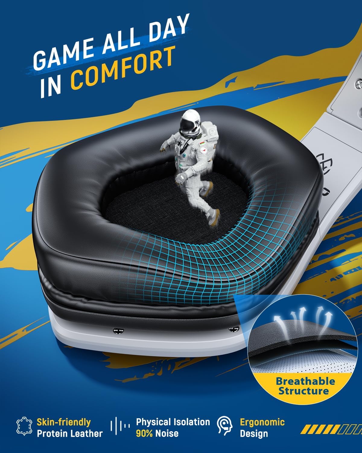 Thumbnail 4 de Wireless Gaming Headset 30H battery