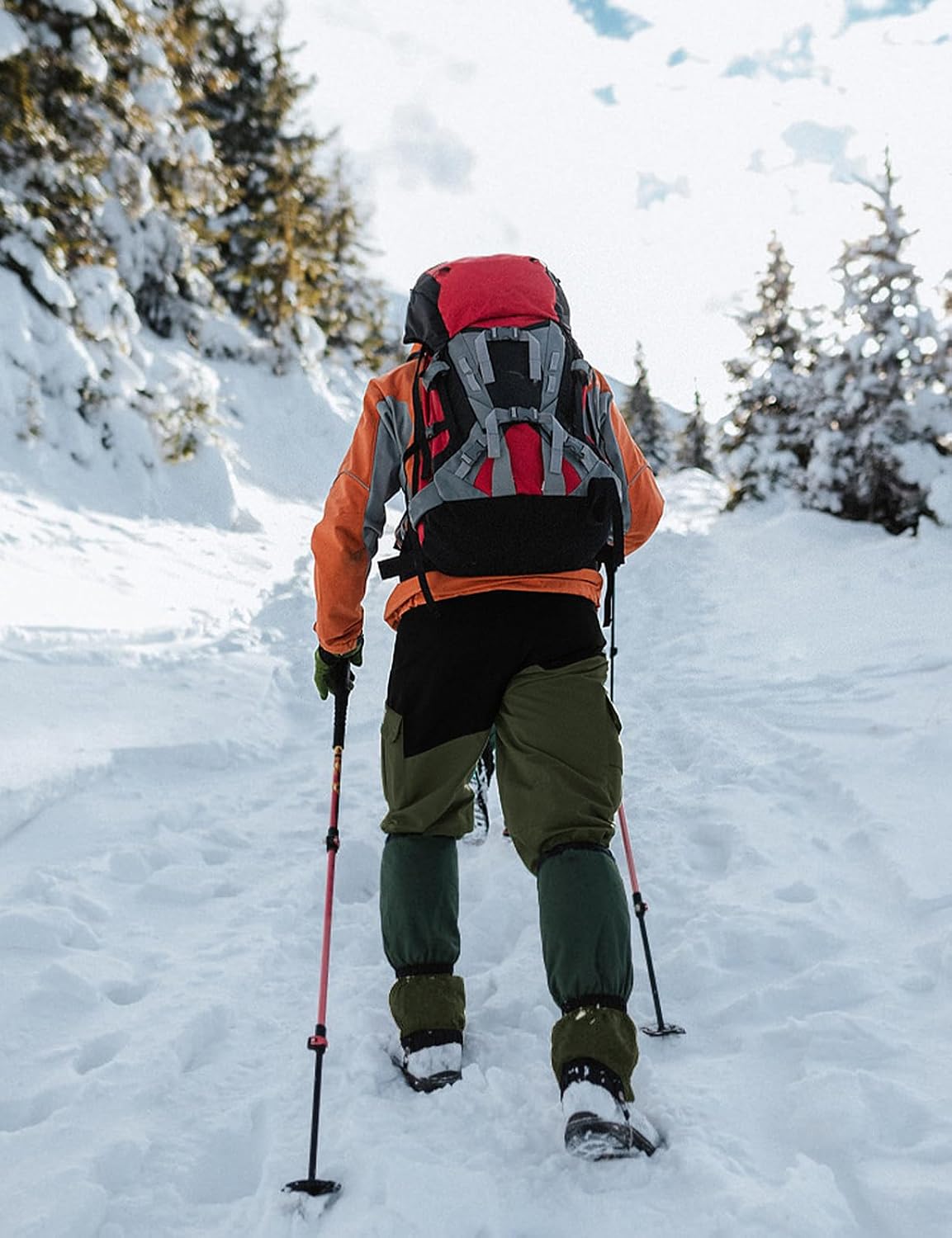 Detalle de TBMPOY Men's Snow Ski Hiking Pants Waterproof 1️⃣