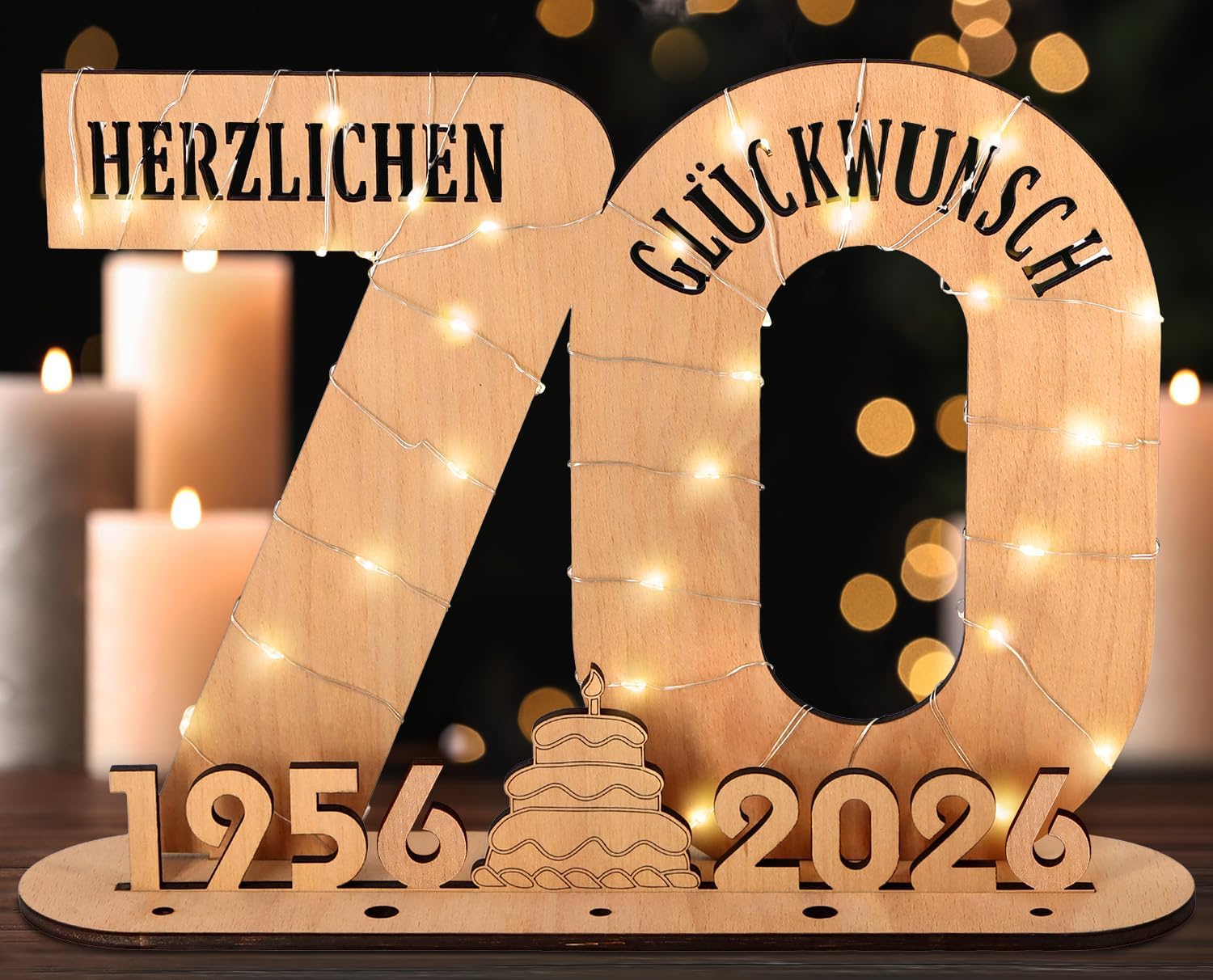 Detalle de Giftota 2026 Originelle 70 Geburtstag Geschenk