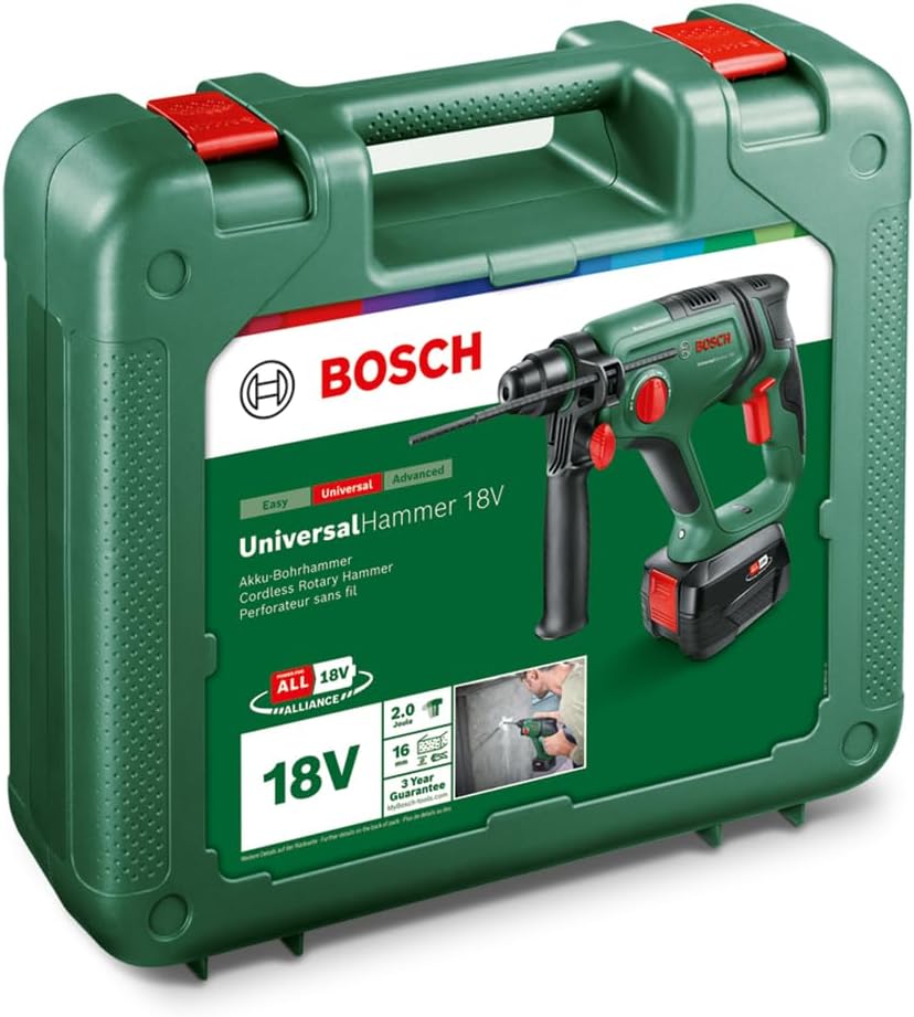 Thumbnail 6 de Bosch UniversalHammer 18V: martello perforatore a batteria 4-in-1 con SDS Plus 2,0 J
