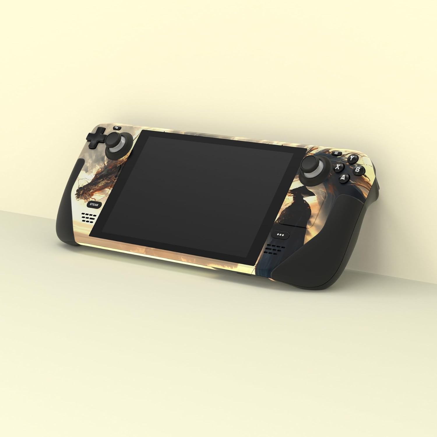 Detalle de playvital Custom Stickers for Steam Deck LCD — Full Set Protective Skin Decal (Cloudwalker’s Encounter)