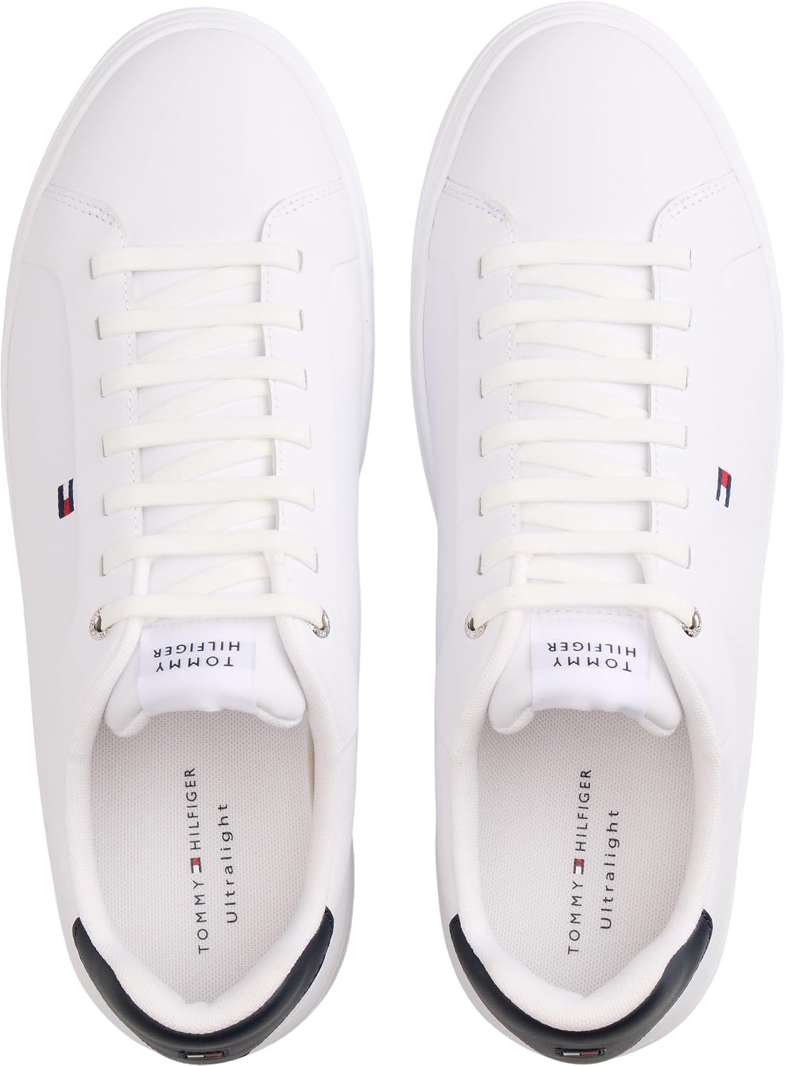 Detalle de Tommy Hilfiger Icon Court Low Top Leather Trainers