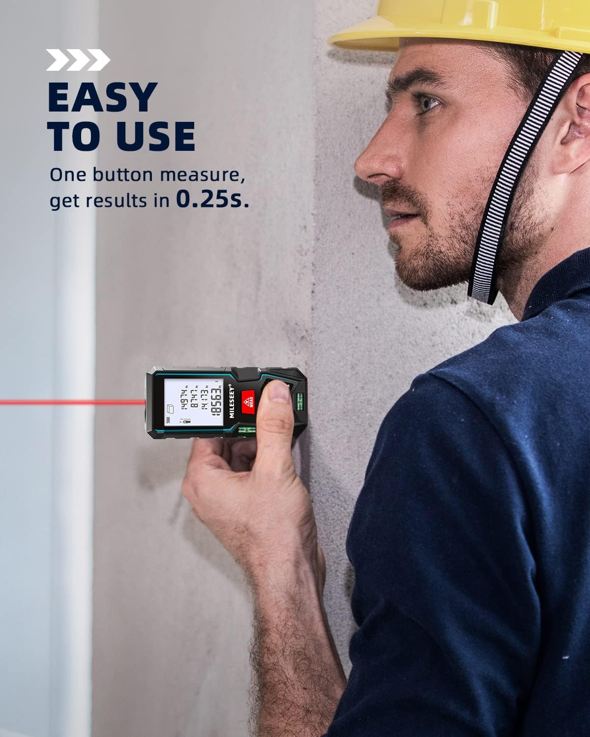 Thumbnail 5 de MiLESEEY D5T Laser Measure 50M