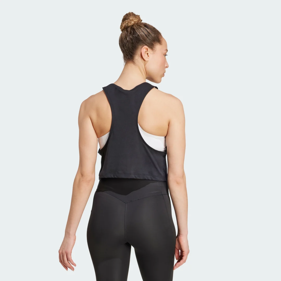 Thumbnail 1 de Adidas Camiseta corta Yoga Essentials Negro