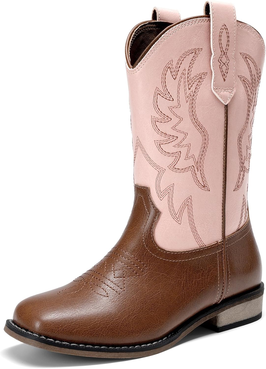 Thumbnail 6 de DREAM PAIRS Kids' Cowboy Boots, Square Toe