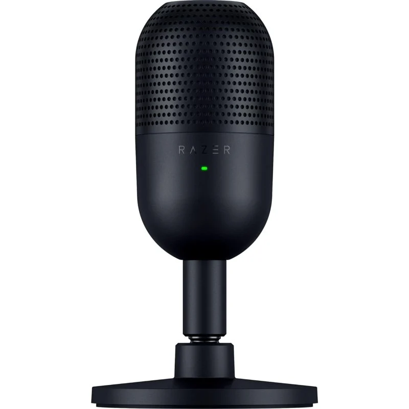 Detalle de Razer Seiren V3 Mini micrófono condensador para streaming 🎙