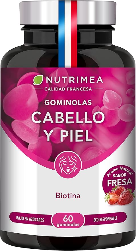 Detalle de Gominolas Veganas para Uñas y Cabello 💅🏻🦷 Nutrimea